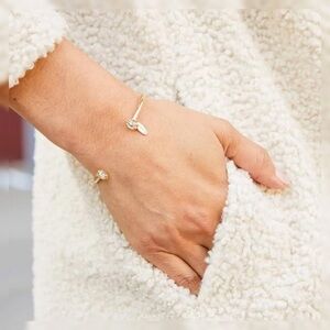 Serefina crystal cuff bracelet
